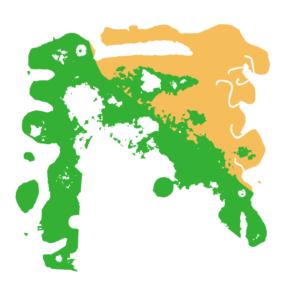 Biome Rust Map: Procedural Map, Size: 3900, Seed: 92264087