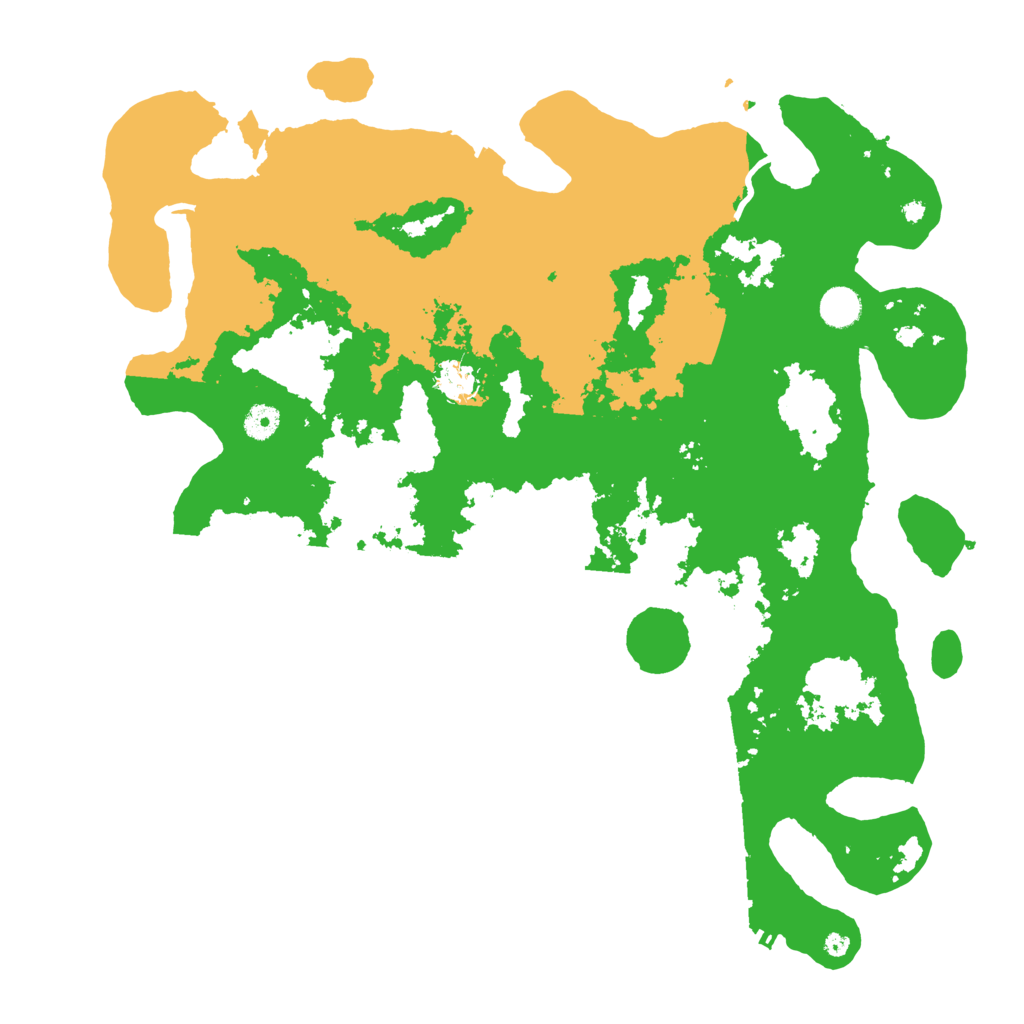 Biome Rust Map: Procedural Map, Size: 4400, Seed: 83212338