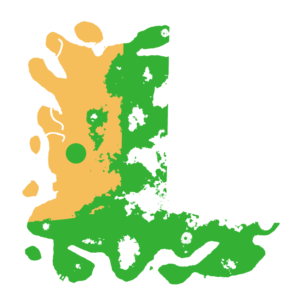 Biome Rust Map: Procedural Map, Size: 3950, Seed: 37117304