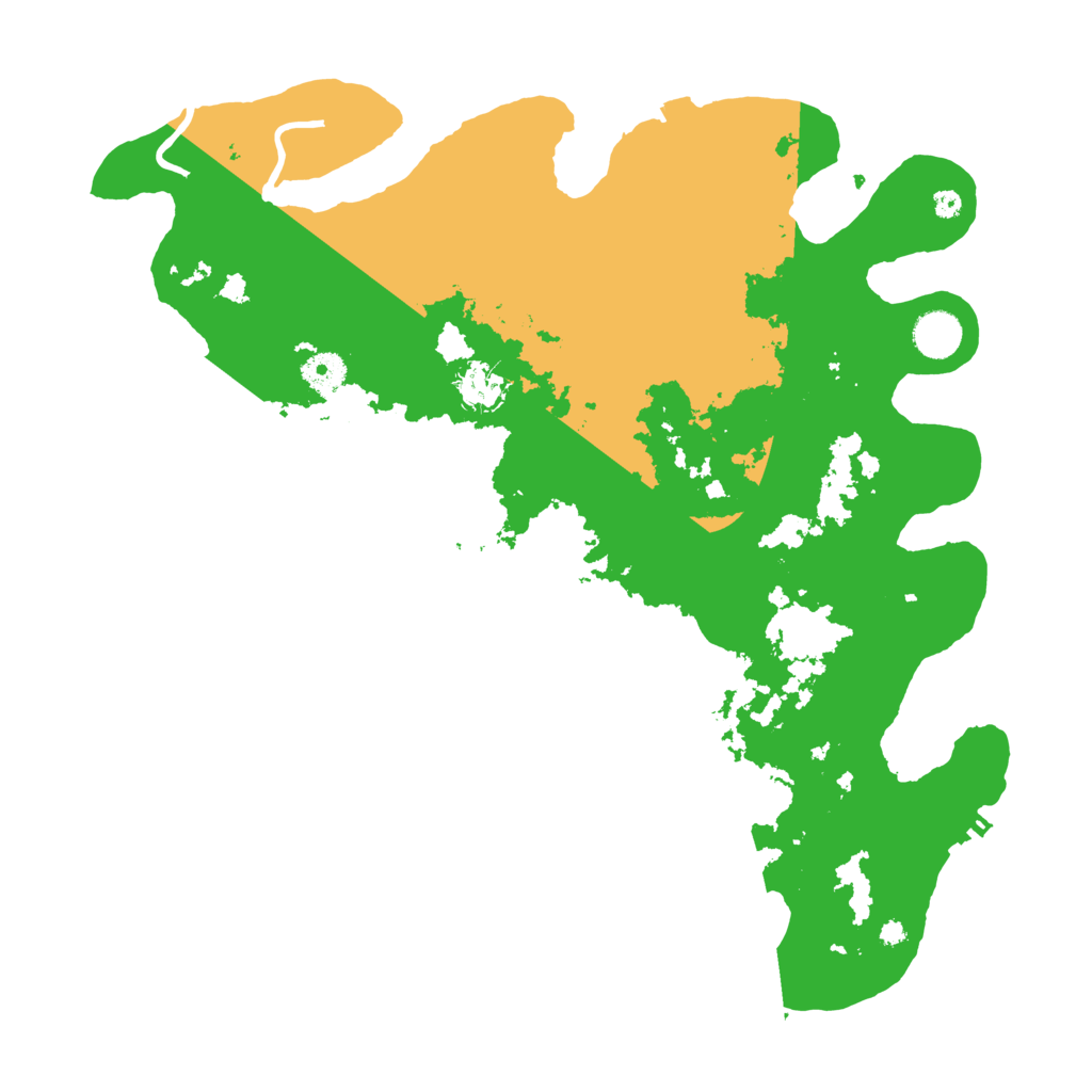 Biome Rust Map: Procedural Map, Size: 4000, Seed: 46834784