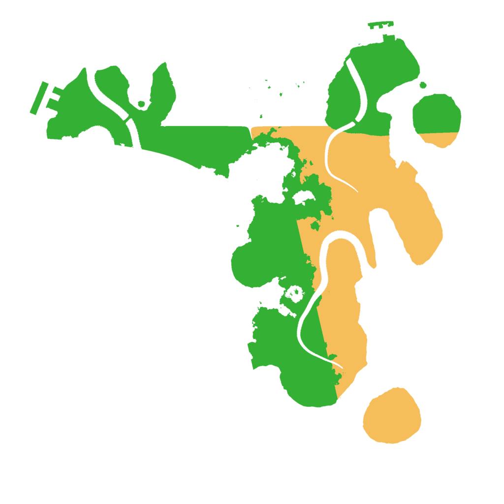 Biome Rust Map: Procedural Map, Size: 3000, Seed: 1747487801