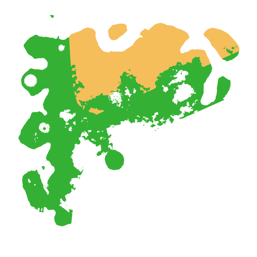 Biome Rust Map: Procedural Map, Size: 3650, Seed: 6202088