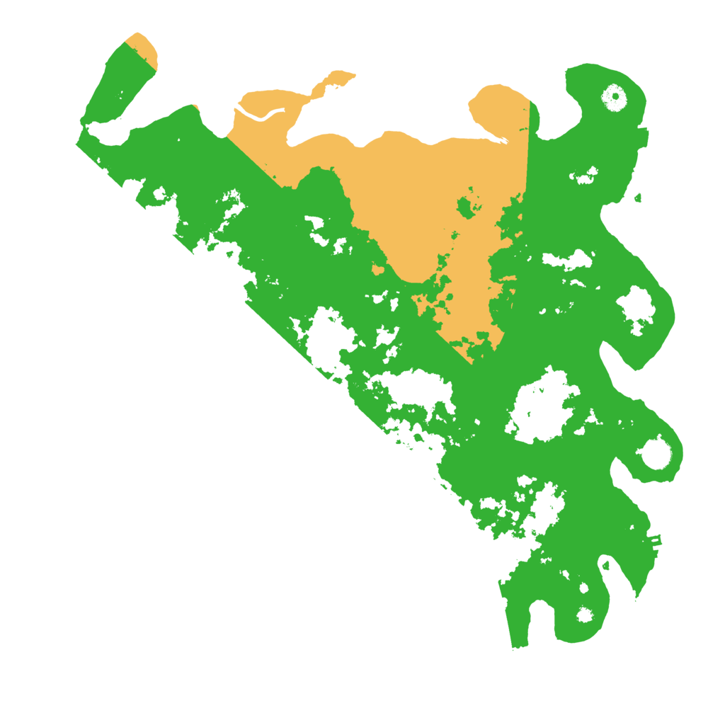 Biome Rust Map: Procedural Map, Size: 4300, Seed: 68662101