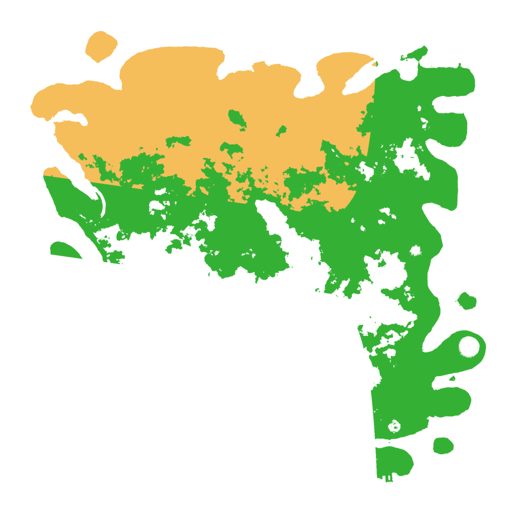 Biome Rust Map: Procedural Map, Size: 4400, Seed: 44007082