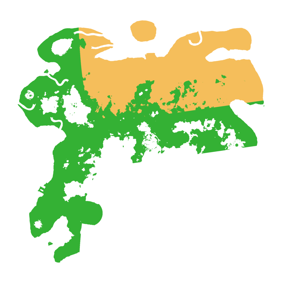 Biome Rust Map: Procedural Map, Size: 3400, Seed: 11310622