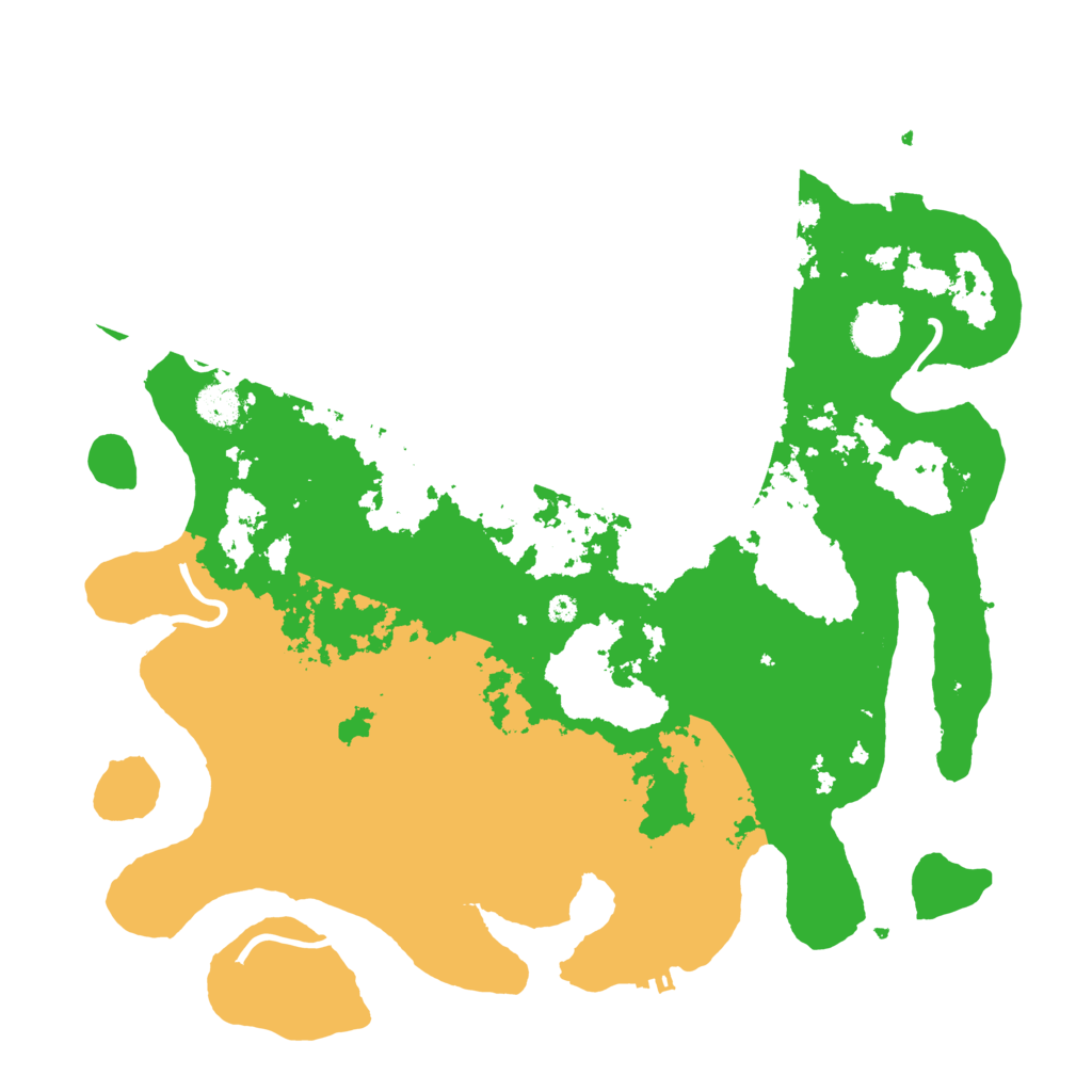 Biome Rust Map: Procedural Map, Size: 3900, Seed: 14050734