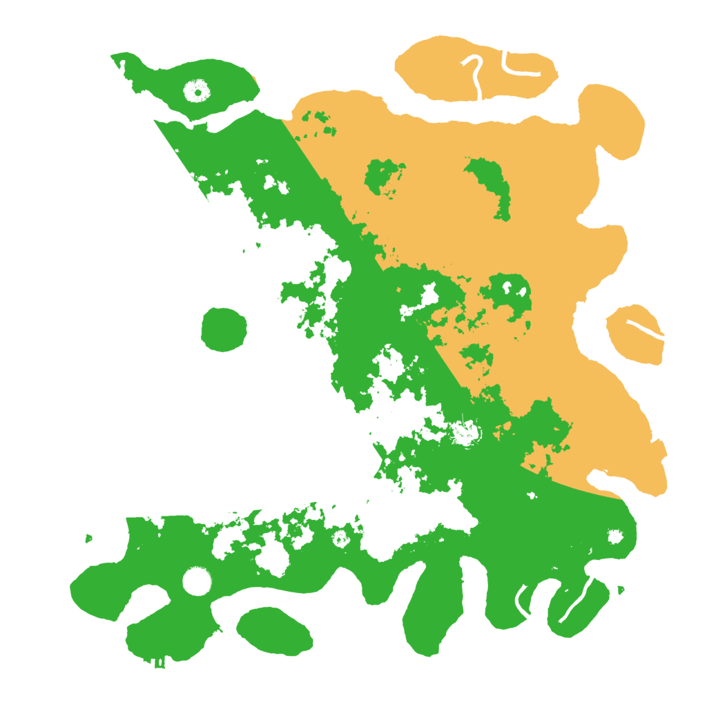 Biome Rust Map: Procedural Map, Size: 4300, Seed: 25085790