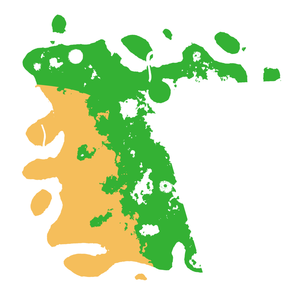 Biome Rust Map: Procedural Map, Size: 3700, Seed: 81515060