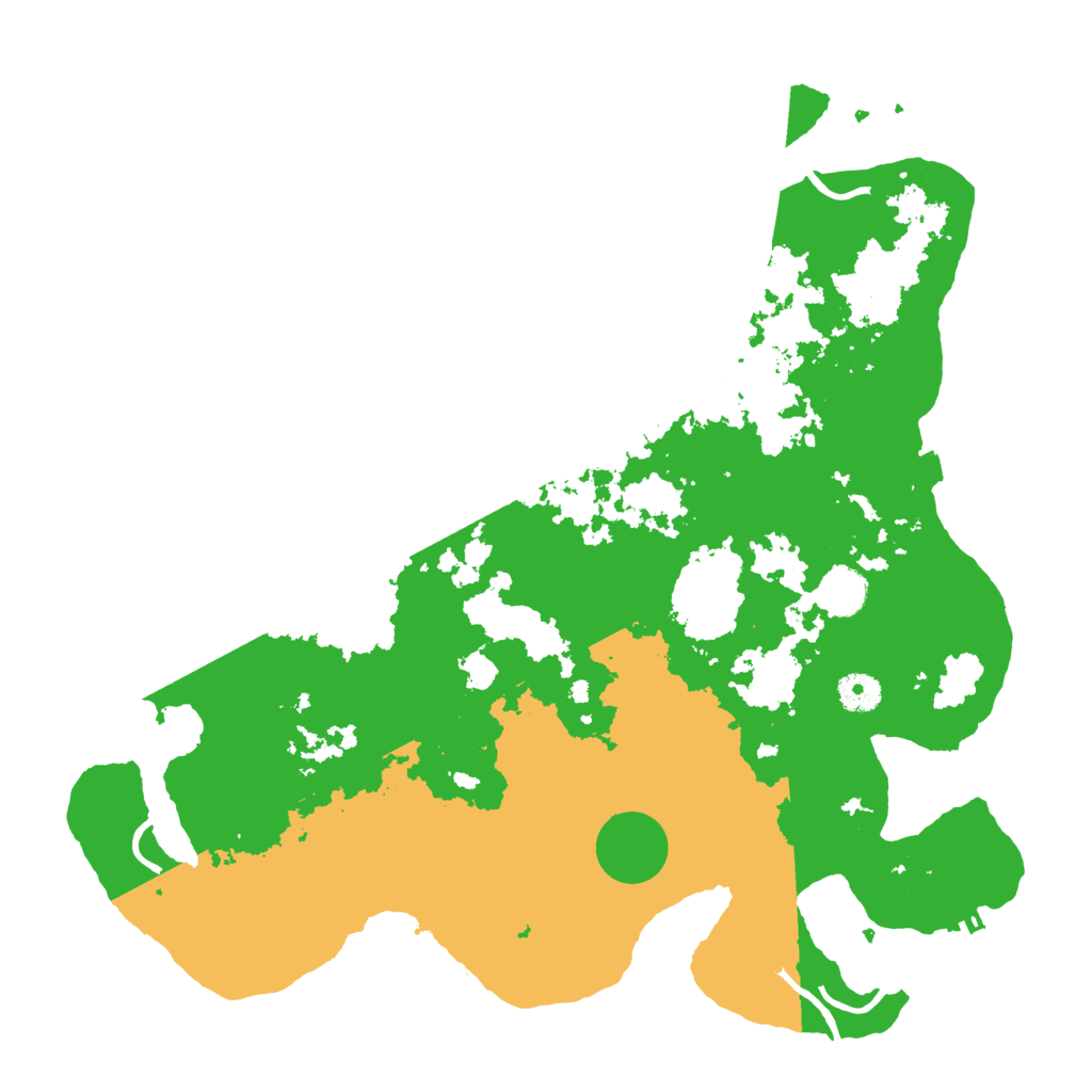 Biome Rust Map: Procedural Map, Size: 4000, Seed: 1311917408