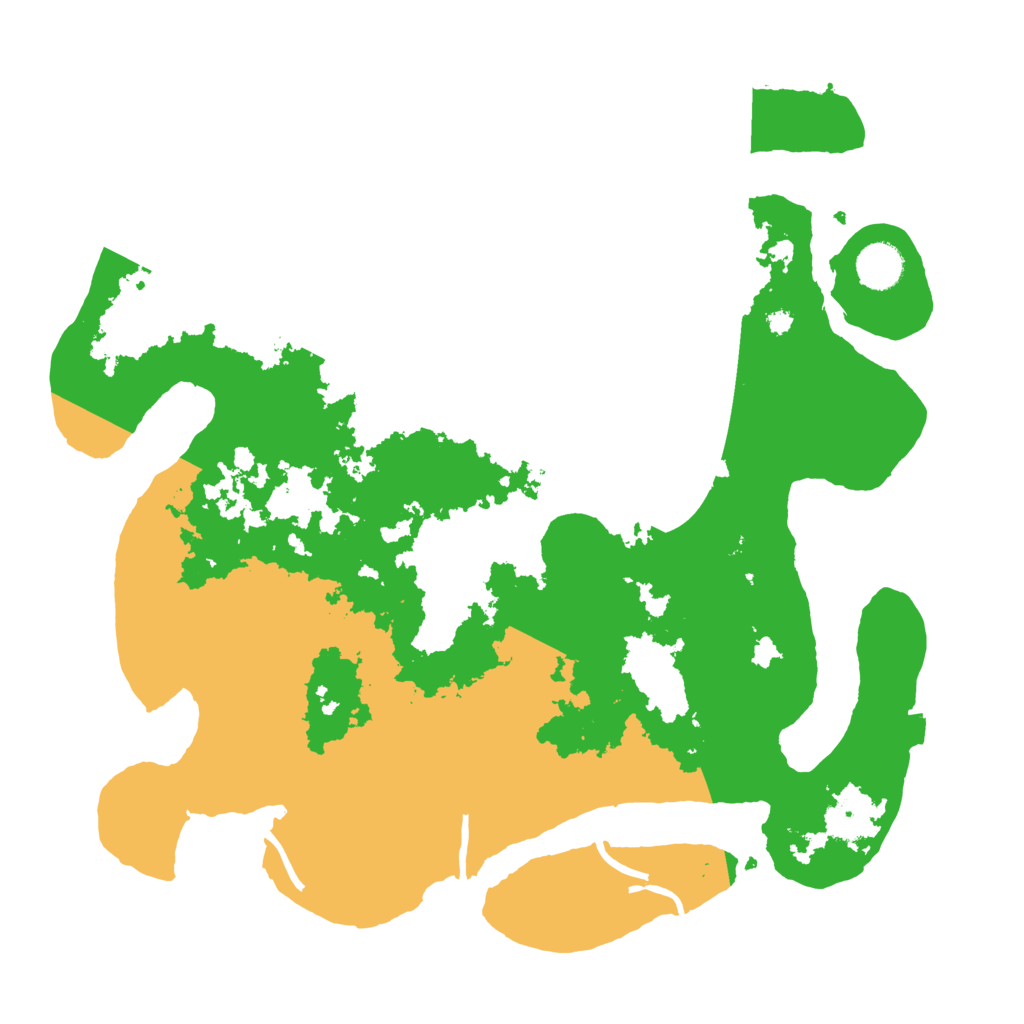 Biome Rust Map: Procedural Map, Size: 3850, Seed: 96611428