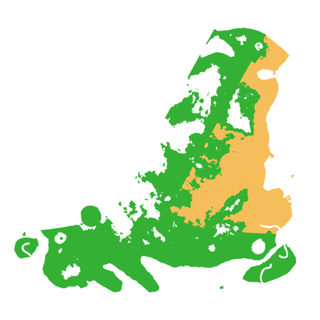 Biome Rust Map: Procedural Map, Size: 4200, Seed: 312211