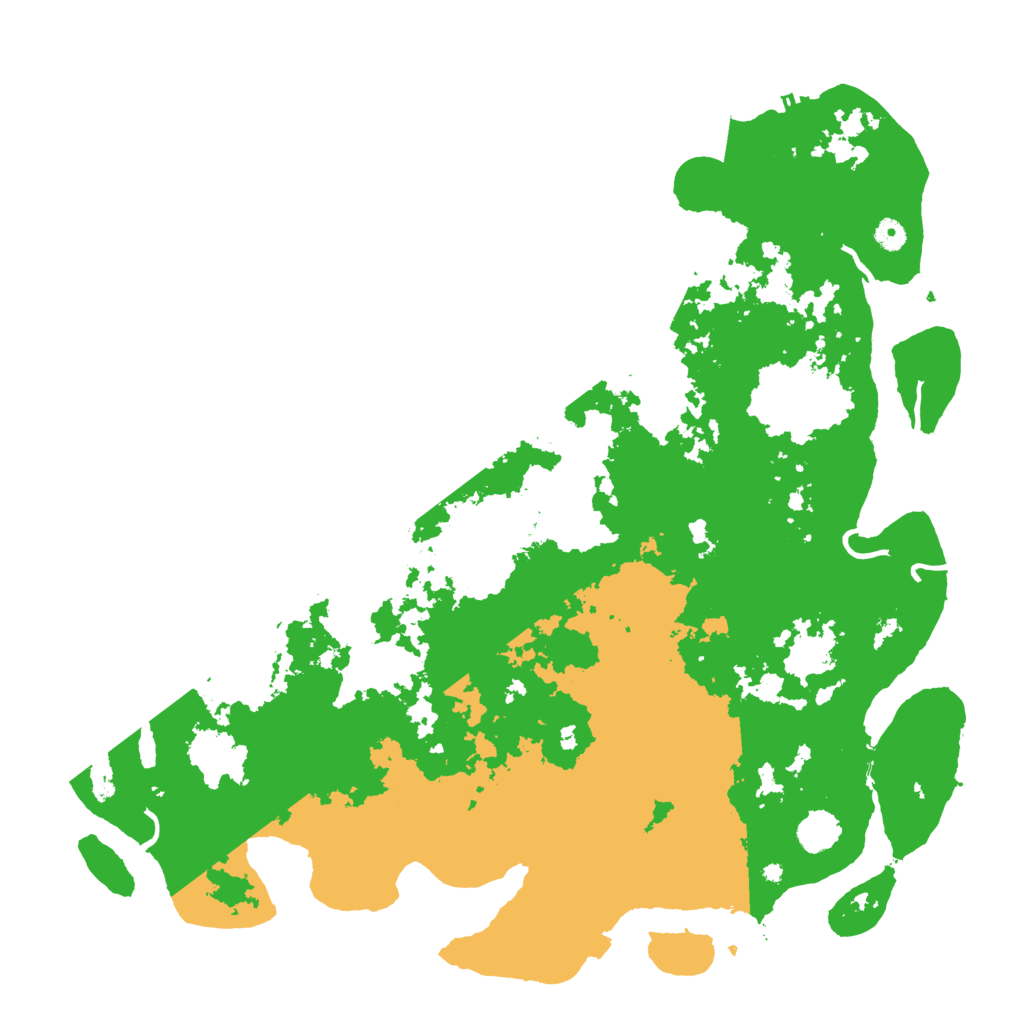 Biome Rust Map: Procedural Map, Size: 5000, Seed: 1639286511