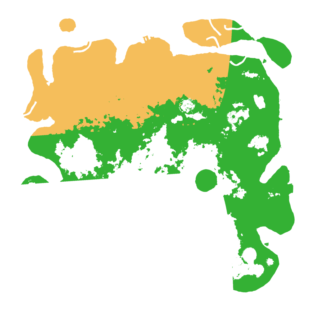 Biome Rust Map: Procedural Map, Size: 3950, Seed: 96966139