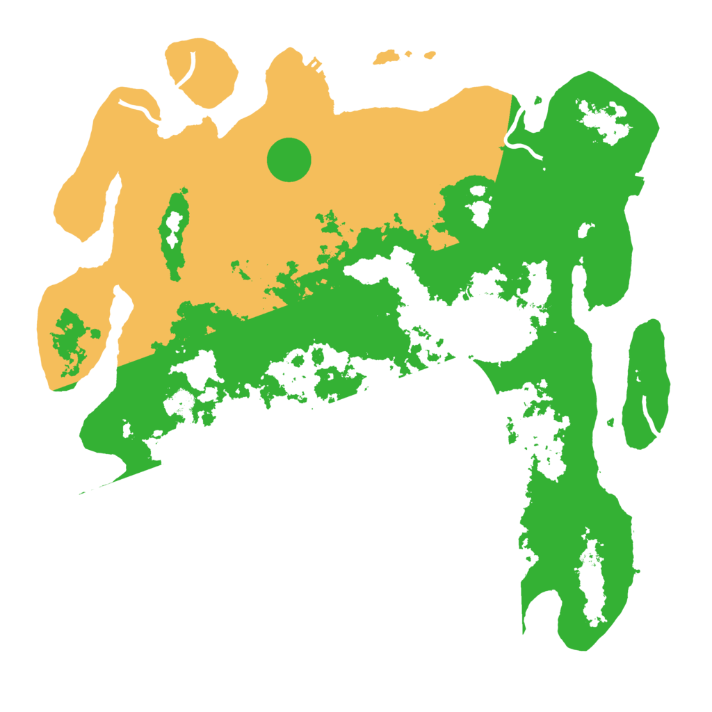 Biome Rust Map: Procedural Map, Size: 4250, Seed: 8760570