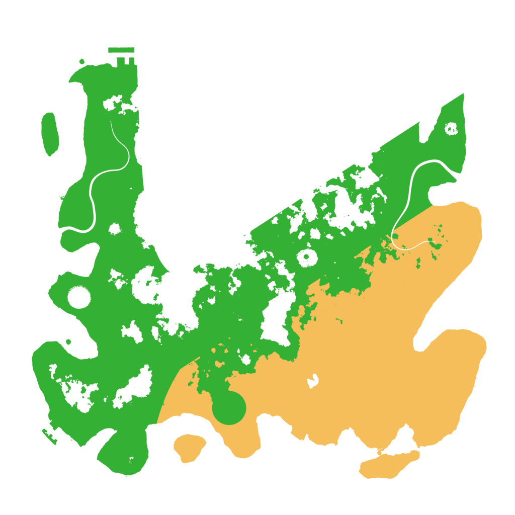 Biome Rust Map: Procedural Map, Size: 4000, Seed: 97579258