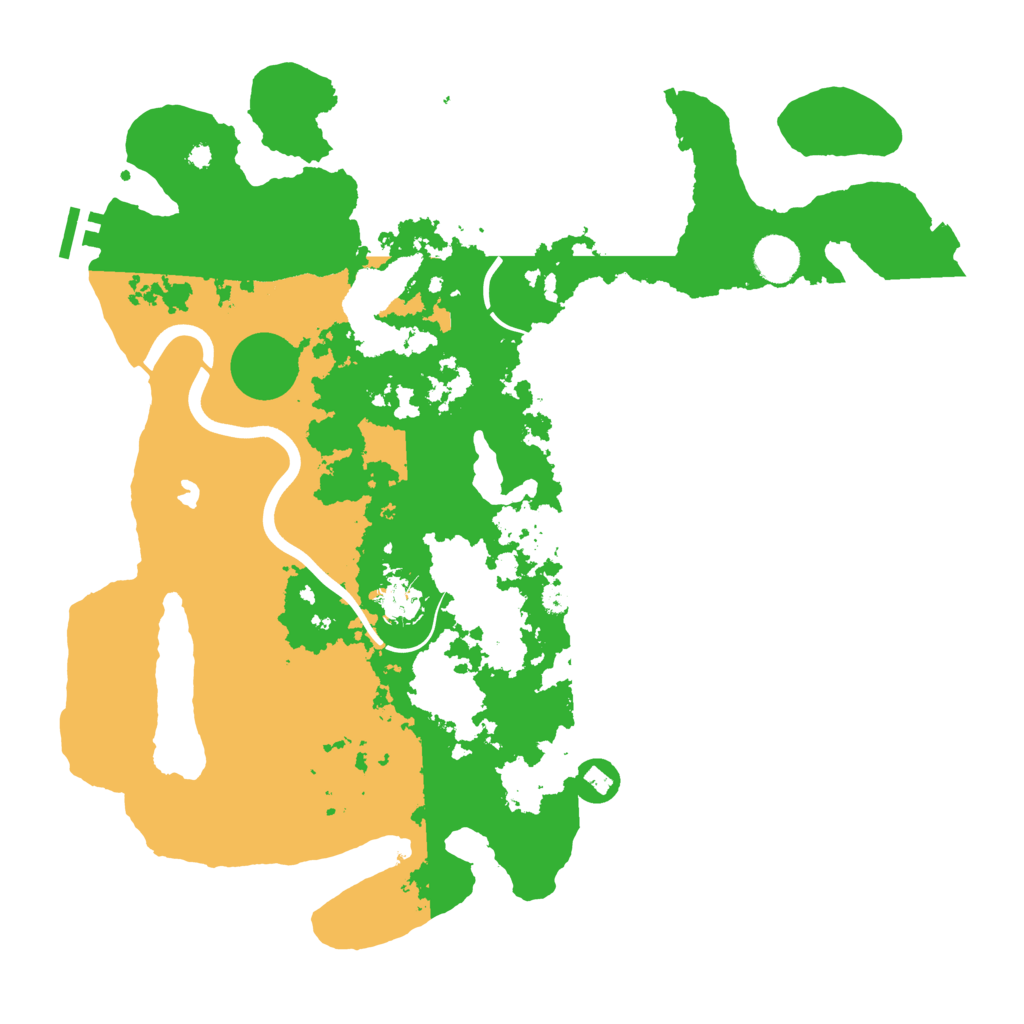 Biome Rust Map: Procedural Map, Size: 4000, Seed: 87352563