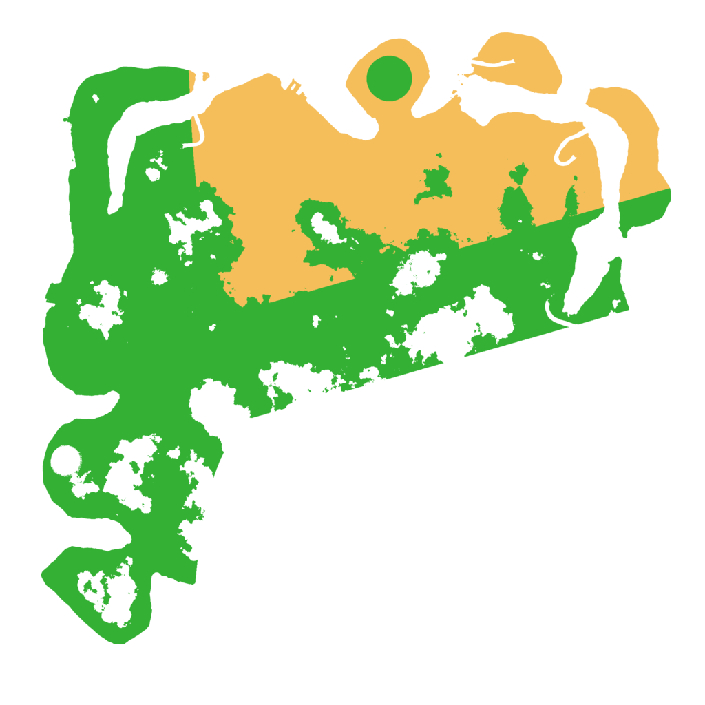 Biome Rust Map: Procedural Map, Size: 4100, Seed: 93228870