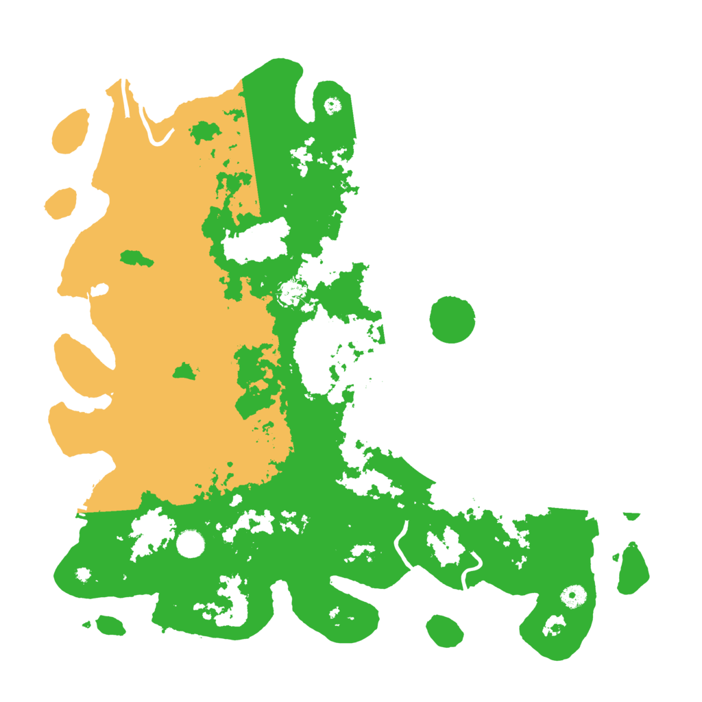 Biome Rust Map: Procedural Map, Size: 4400, Seed: 48262515