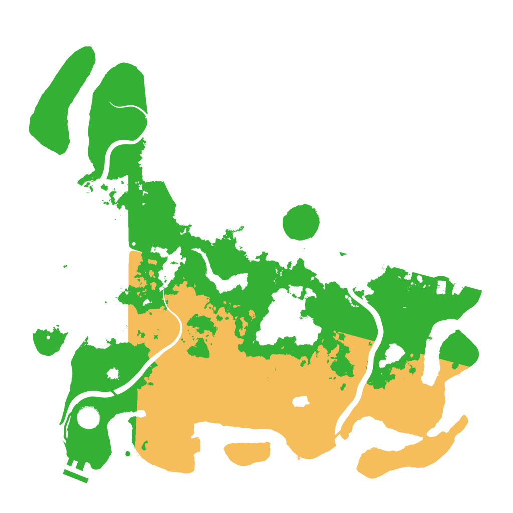 Biome Rust Map: Procedural Map, Size: 4000, Seed: 693497607