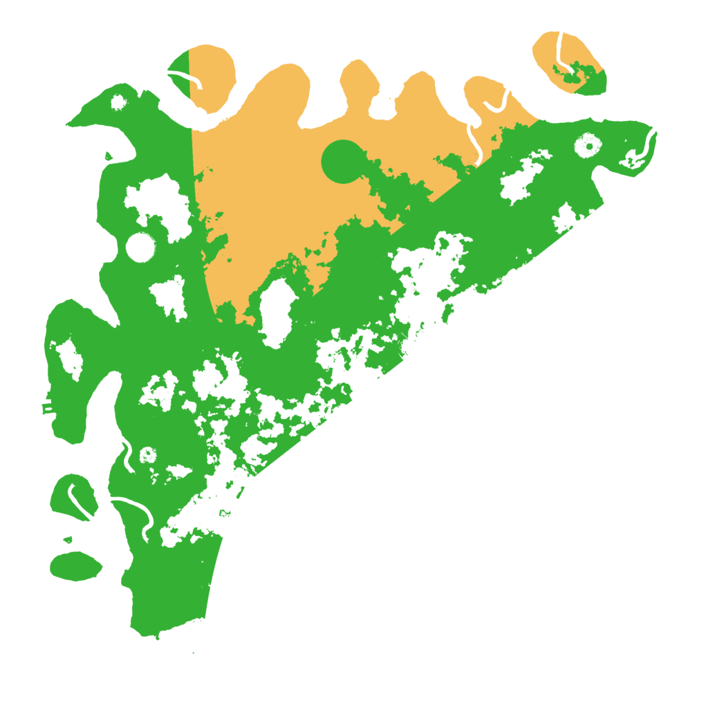 Biome Rust Map: Procedural Map, Size: 4250, Seed: 49358145