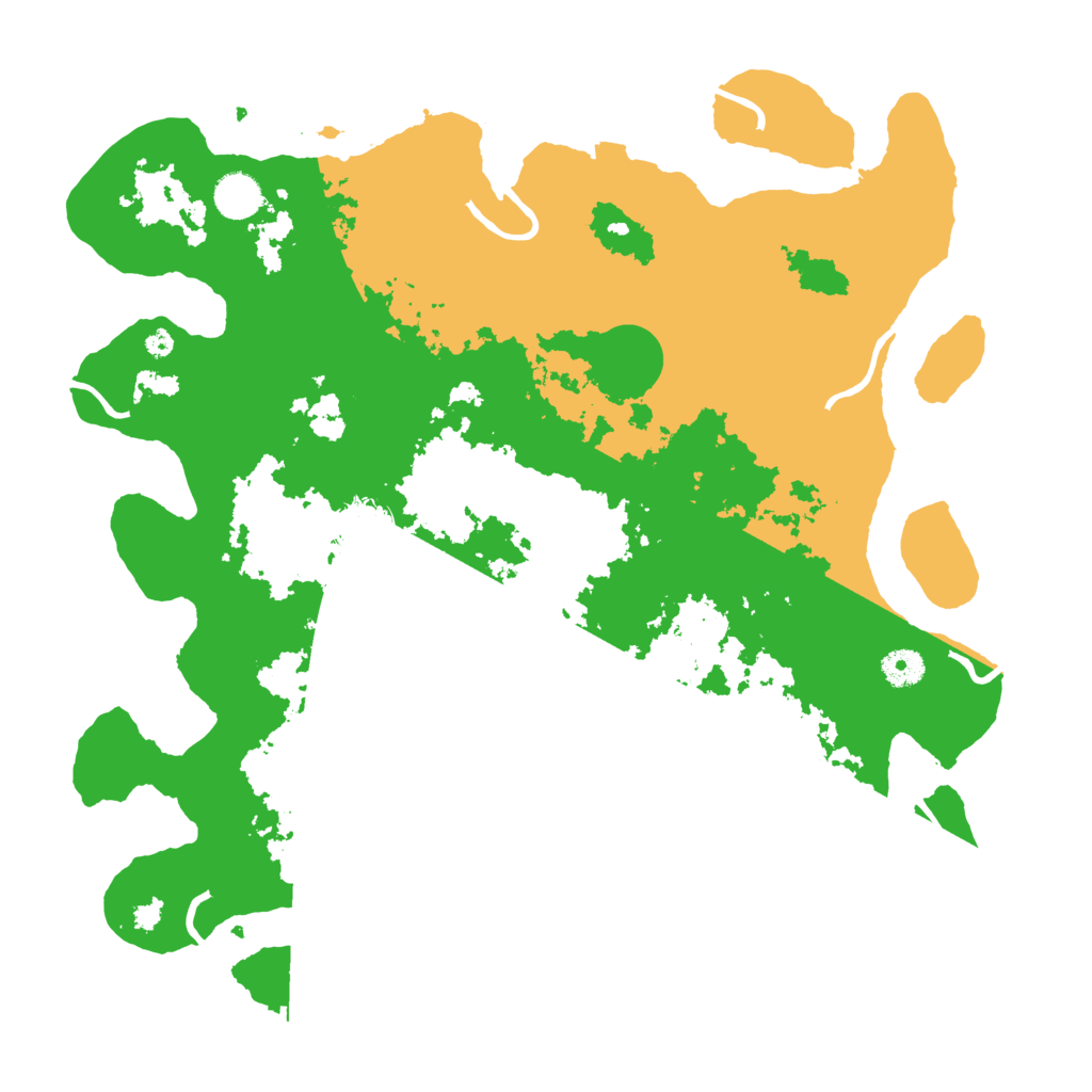 Biome Rust Map: Procedural Map, Size: 4100, Seed: 81476753