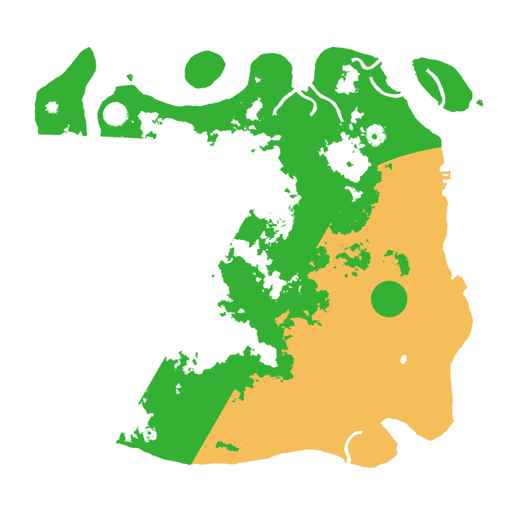 Biome Rust Map: Procedural Map, Size: 3700, Seed: 1368900067
