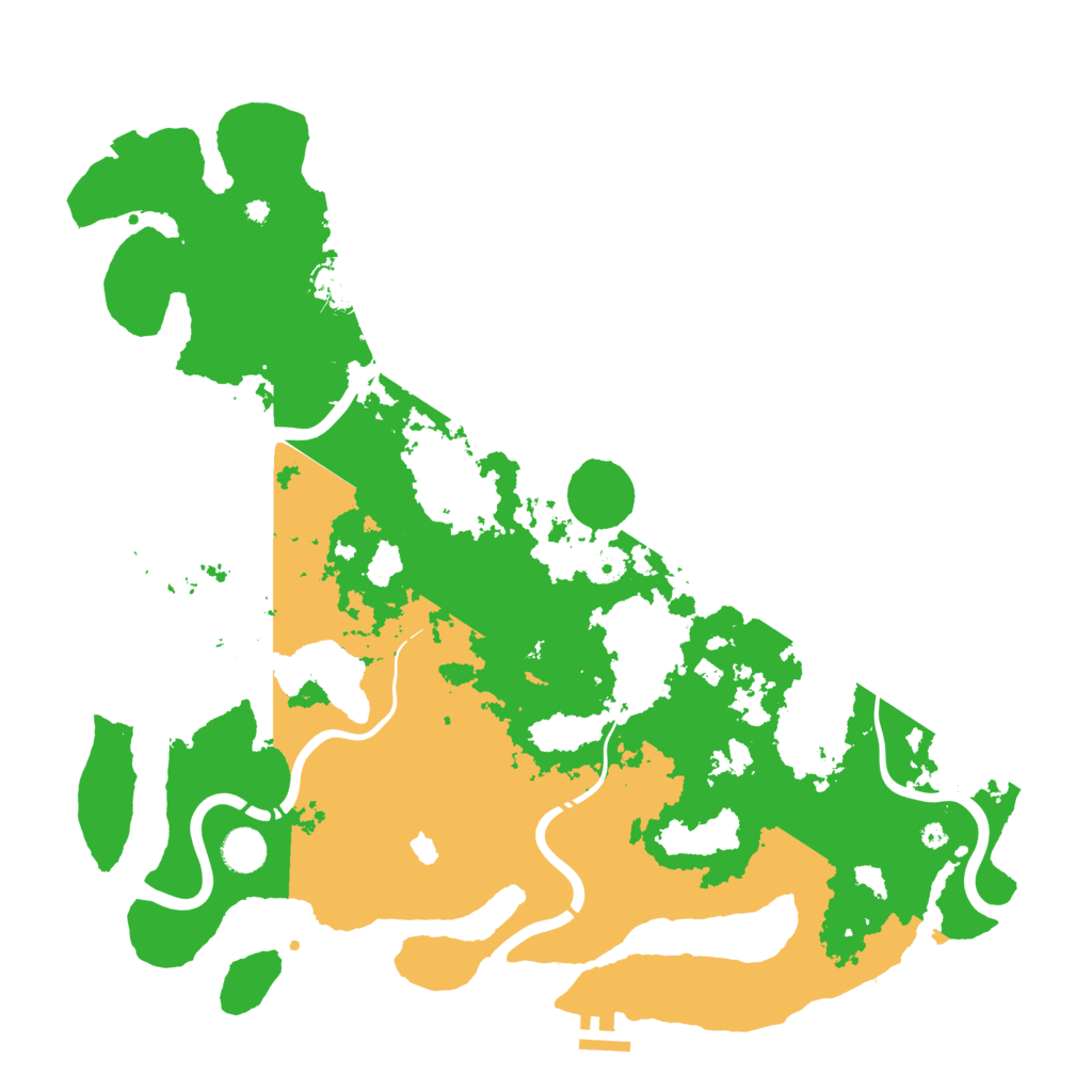 Biome Rust Map: Procedural Map, Size: 4300, Seed: 39145720