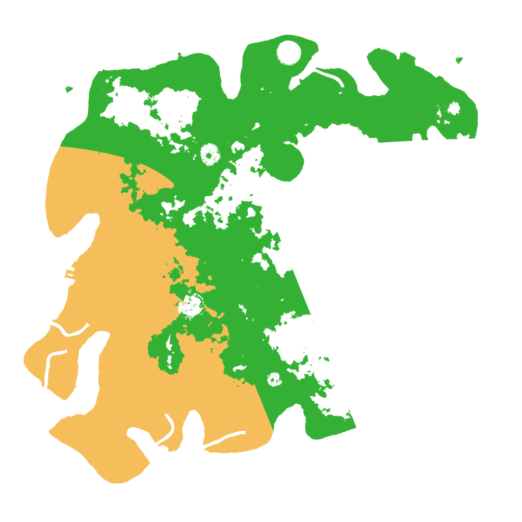 Biome Rust Map: Procedural Map, Size: 3800, Seed: 13447641