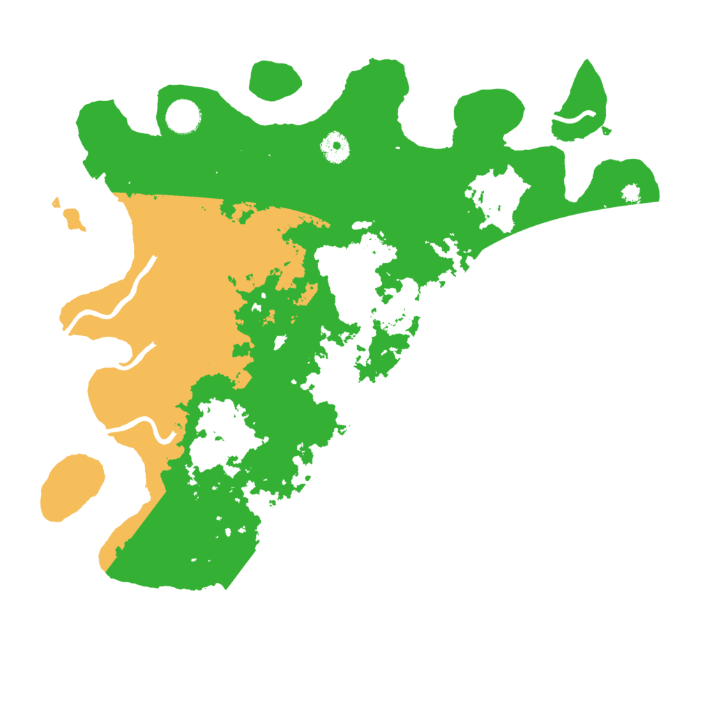 Biome Rust Map: Procedural Map, Size: 3650, Seed: 34272304