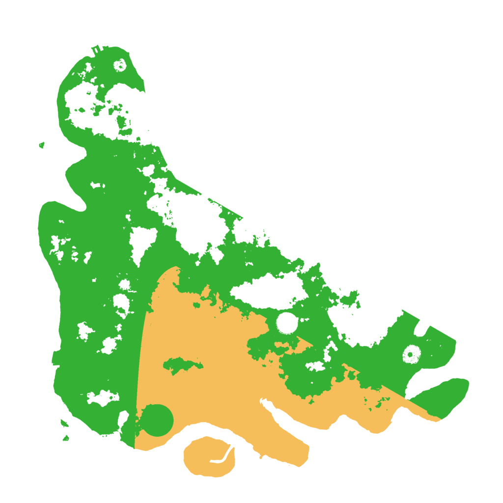Biome Rust Map: Procedural Map, Size: 4100, Seed: 3333