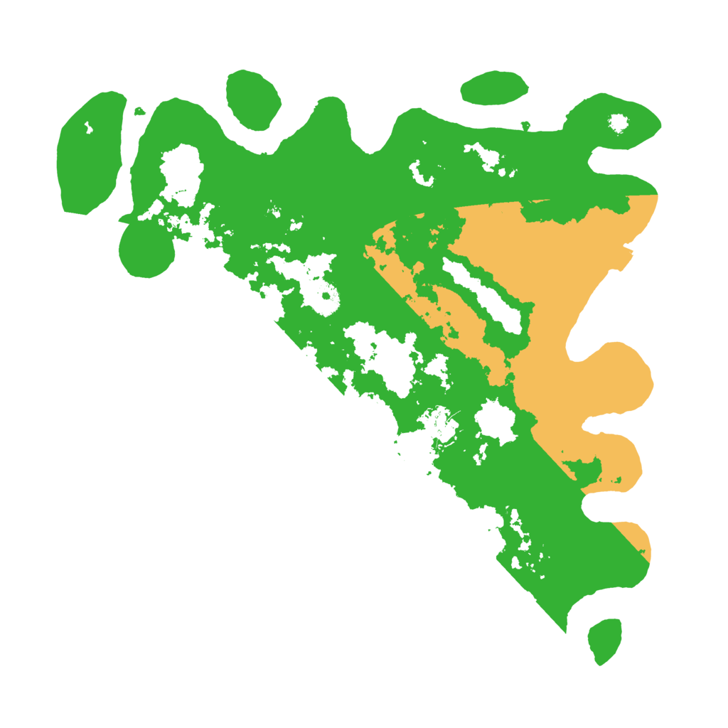 Biome Rust Map: Procedural Map, Size: 3500, Seed: 108565945