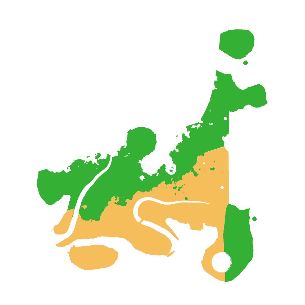 Biome Rust Map: Procedural Map, Size: 2750, Seed: 244787869