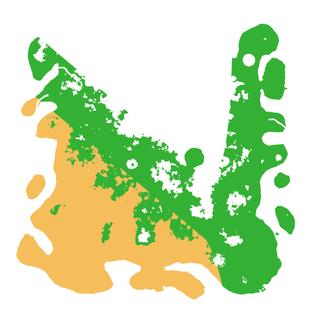 Biome Rust Map: Procedural Map, Size: 4500, Seed: 1878807971
