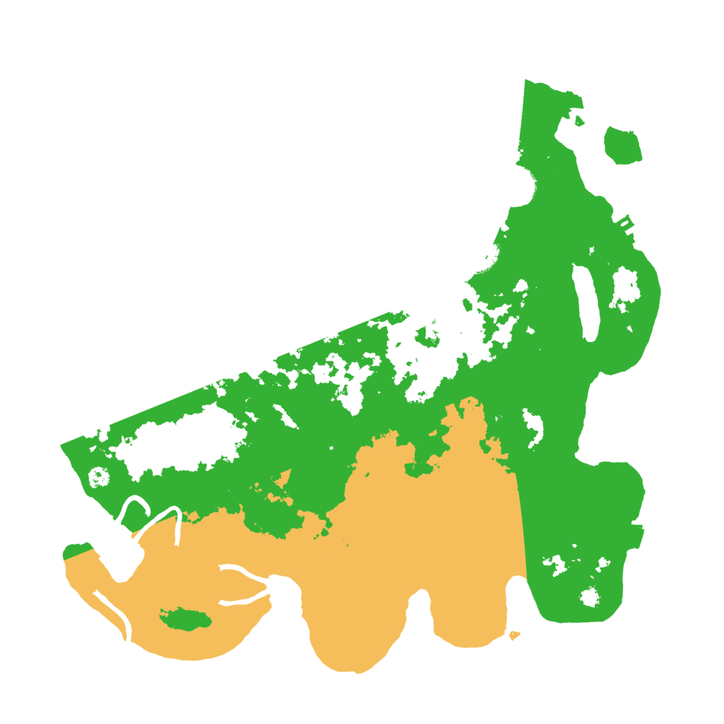 Biome Rust Map: Procedural Map, Size: 3500, Seed: 58824711