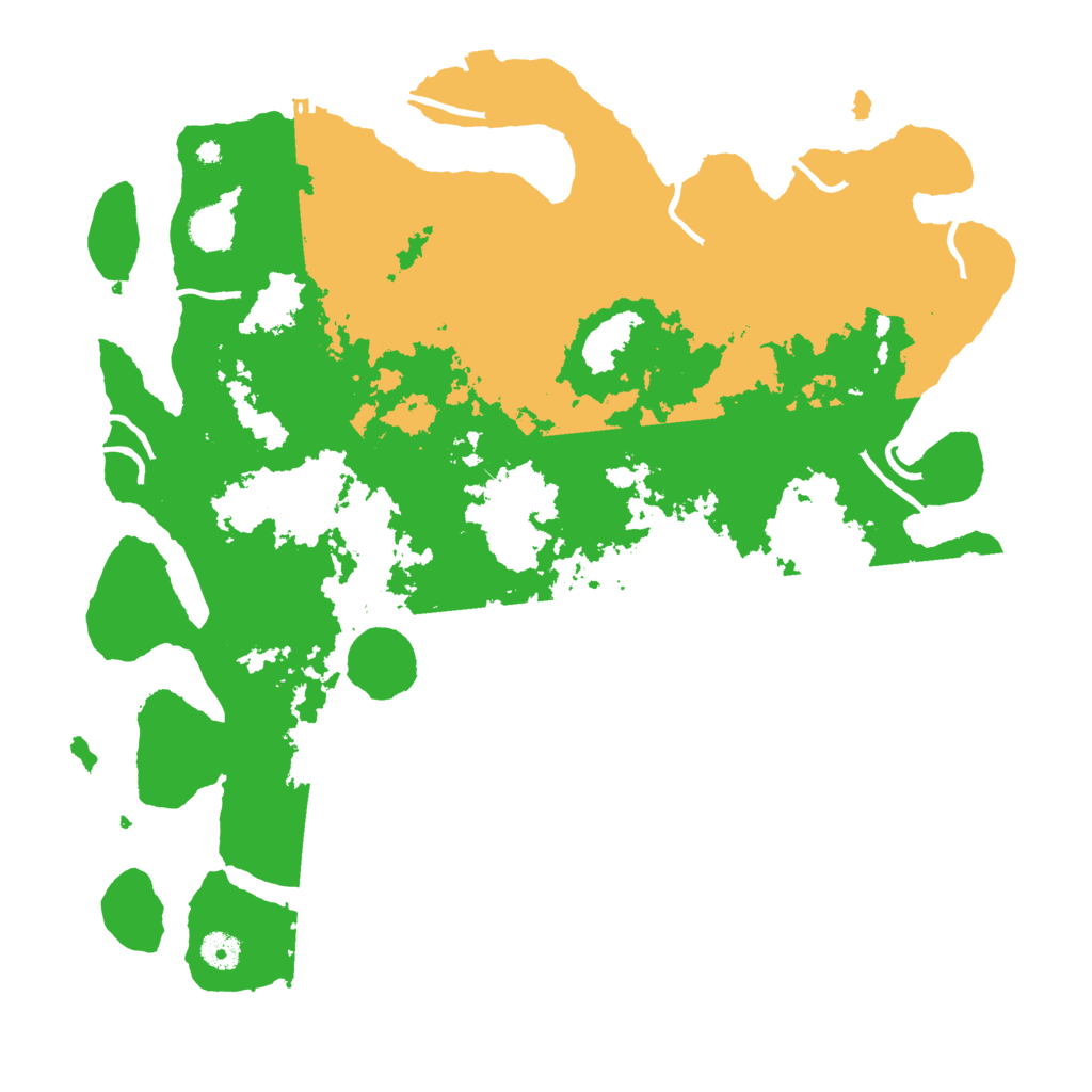 Biome Rust Map: Procedural Map, Size: 4250, Seed: 6276302