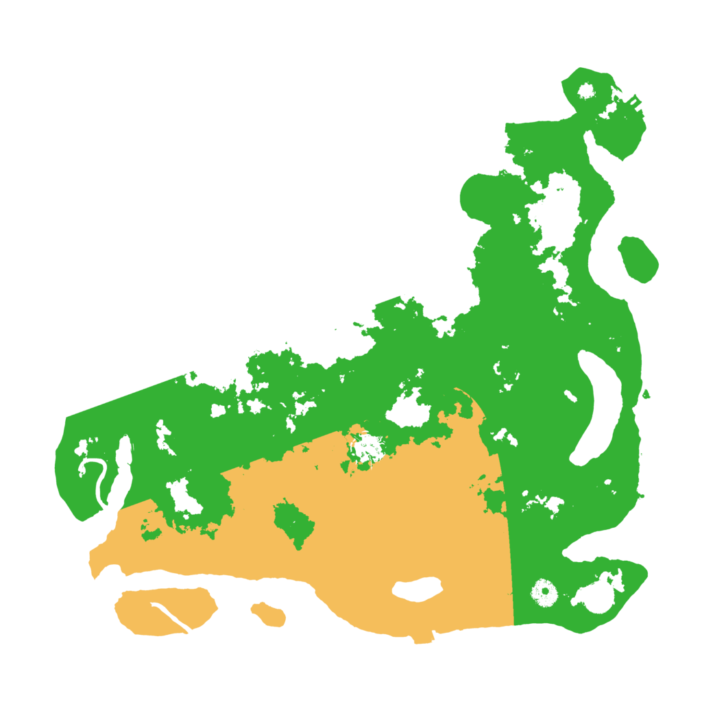 Biome Rust Map: Procedural Map, Size: 4000, Seed: 58009323