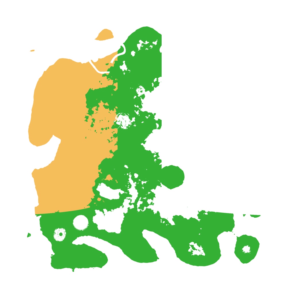 Biome Rust Map: Procedural Map, Size: 3450, Seed: 95098742