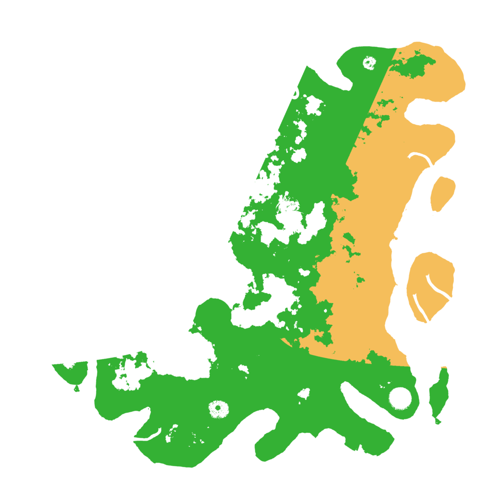 Biome Rust Map: Procedural Map, Size: 3950, Seed: 92697479