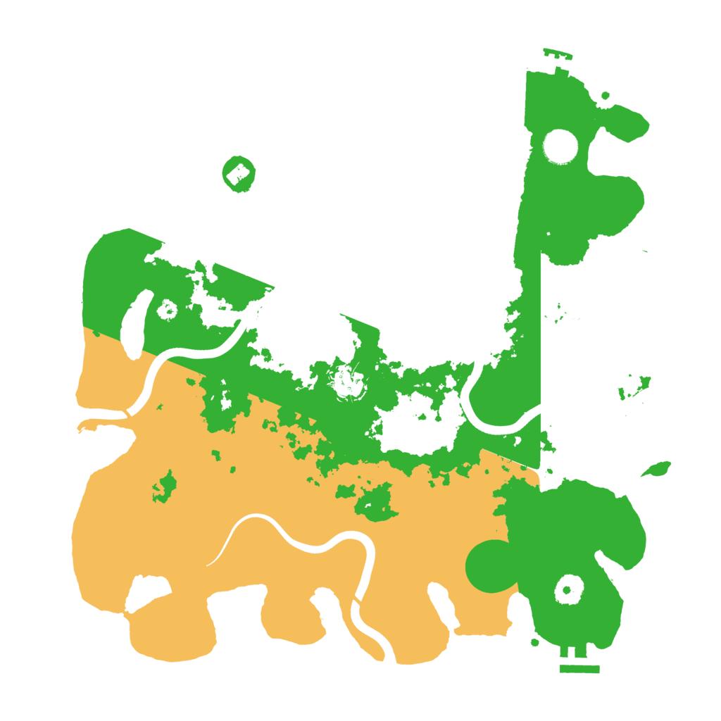 Biome Rust Map: Procedural Map, Size: 3650, Seed: 23398168