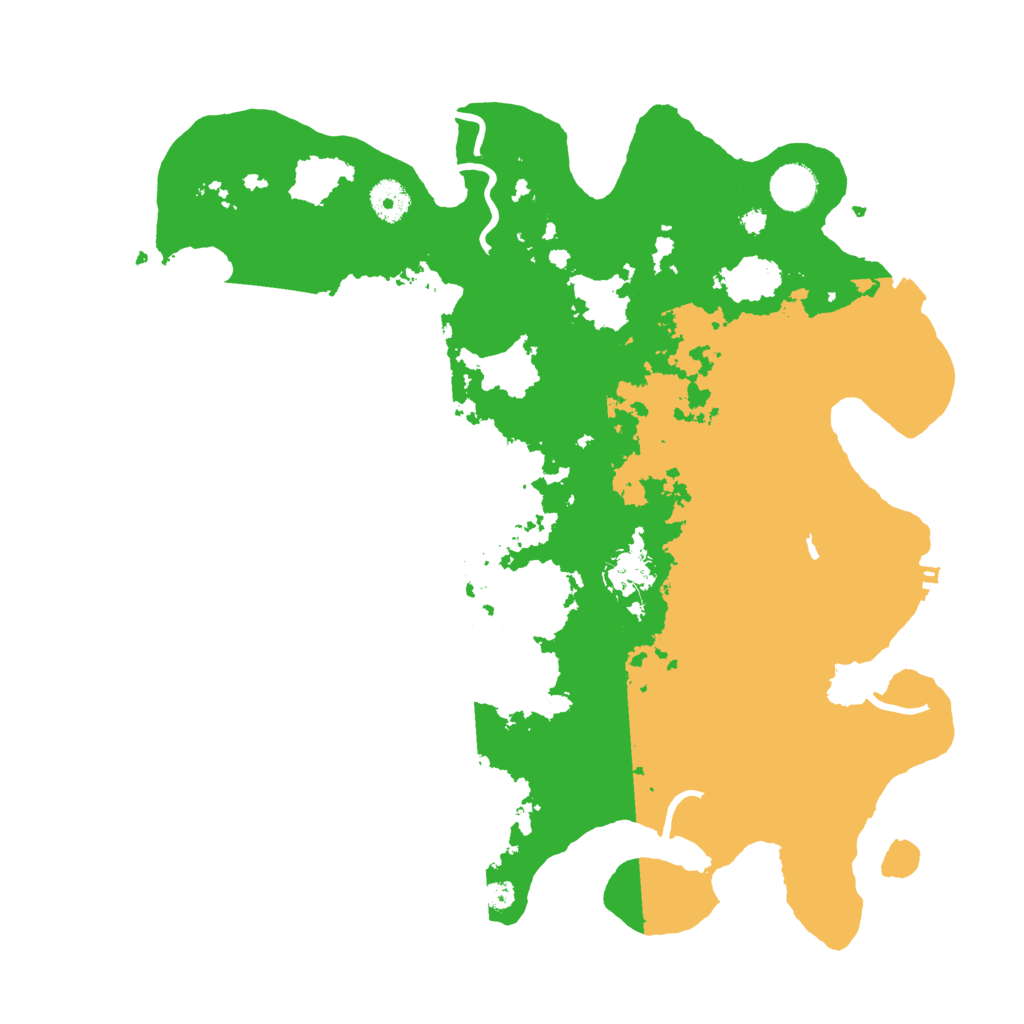 Biome Rust Map: Procedural Map, Size: 3850, Seed: 81650120