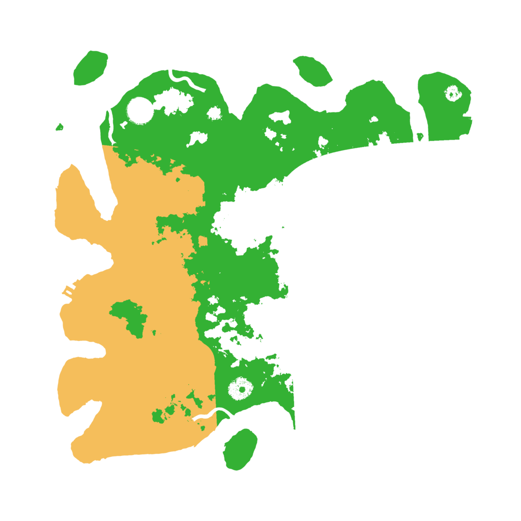 Biome Rust Map: Procedural Map, Size: 3400, Seed: 84256447