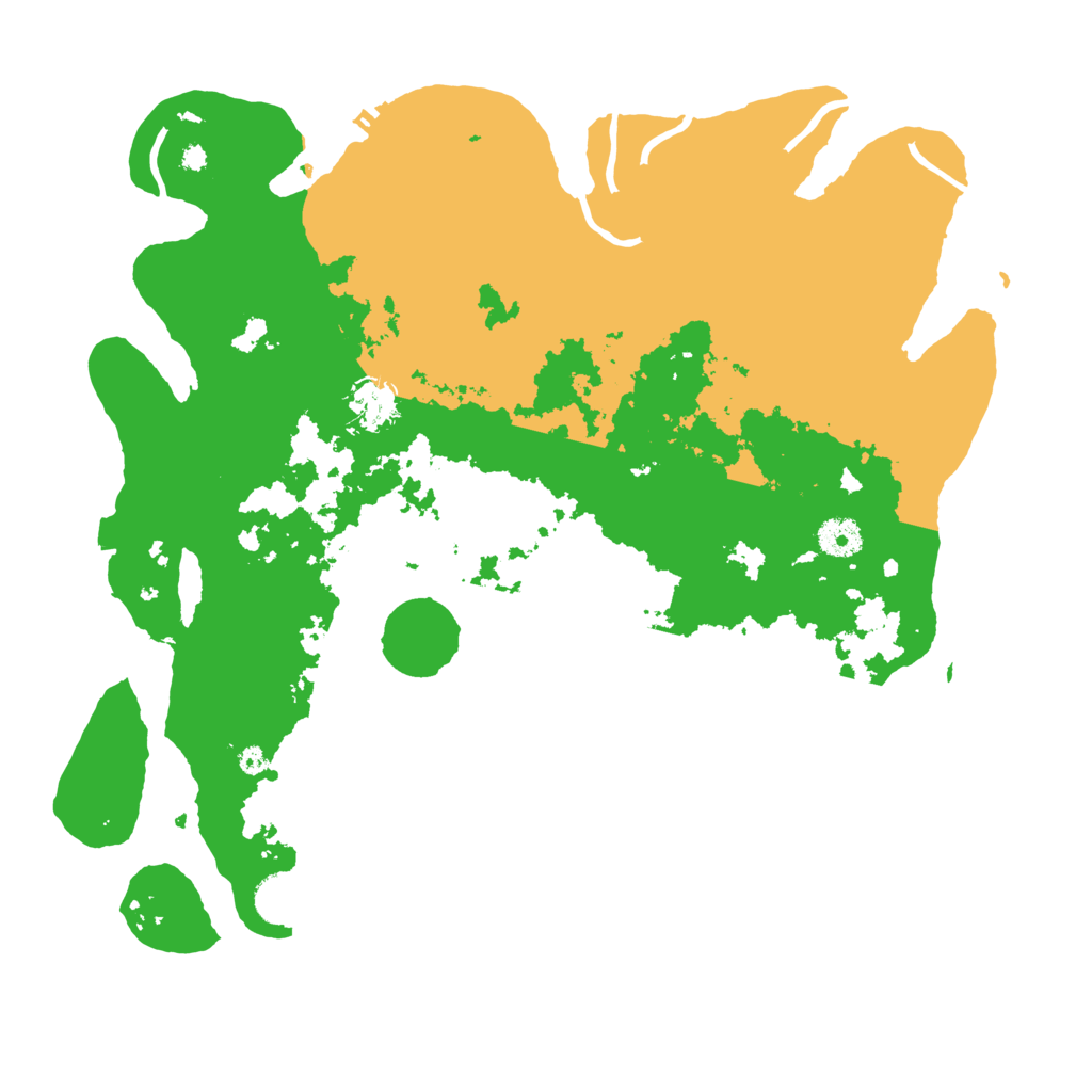 Biome Rust Map: Procedural Map, Size: 3900, Seed: 13858862