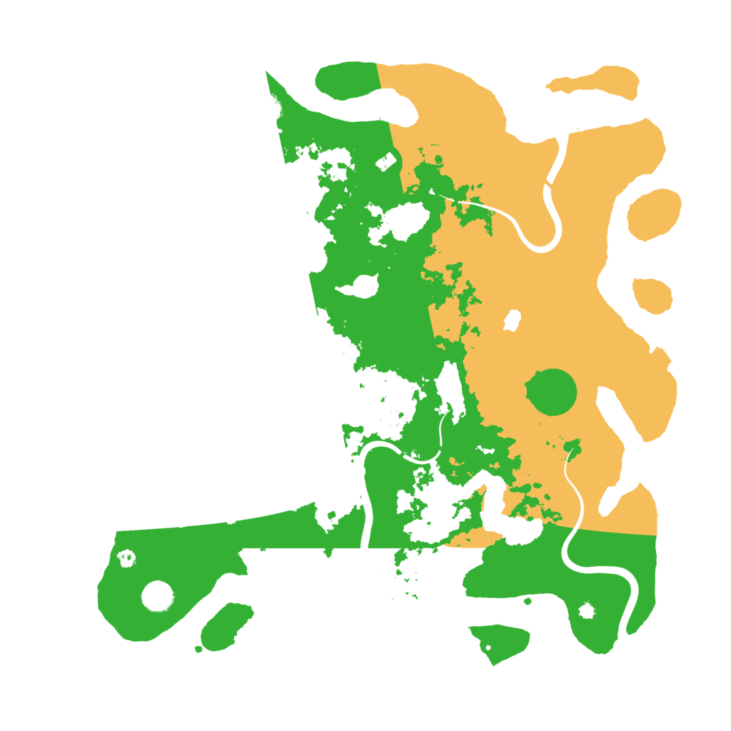 Biome Rust Map: Procedural Map, Size: 4100, Seed: 59909893