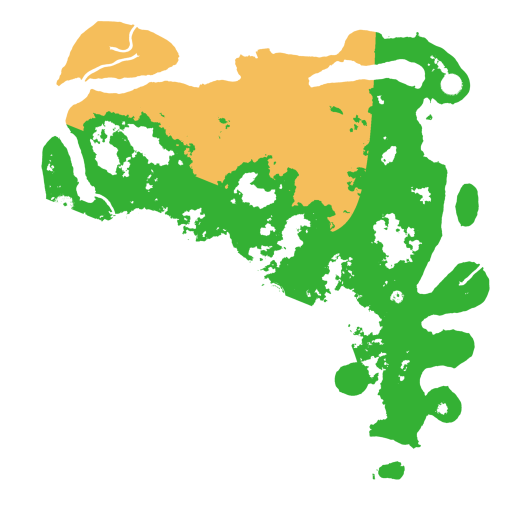 Biome Rust Map: Procedural Map, Size: 4250, Seed: 50505619