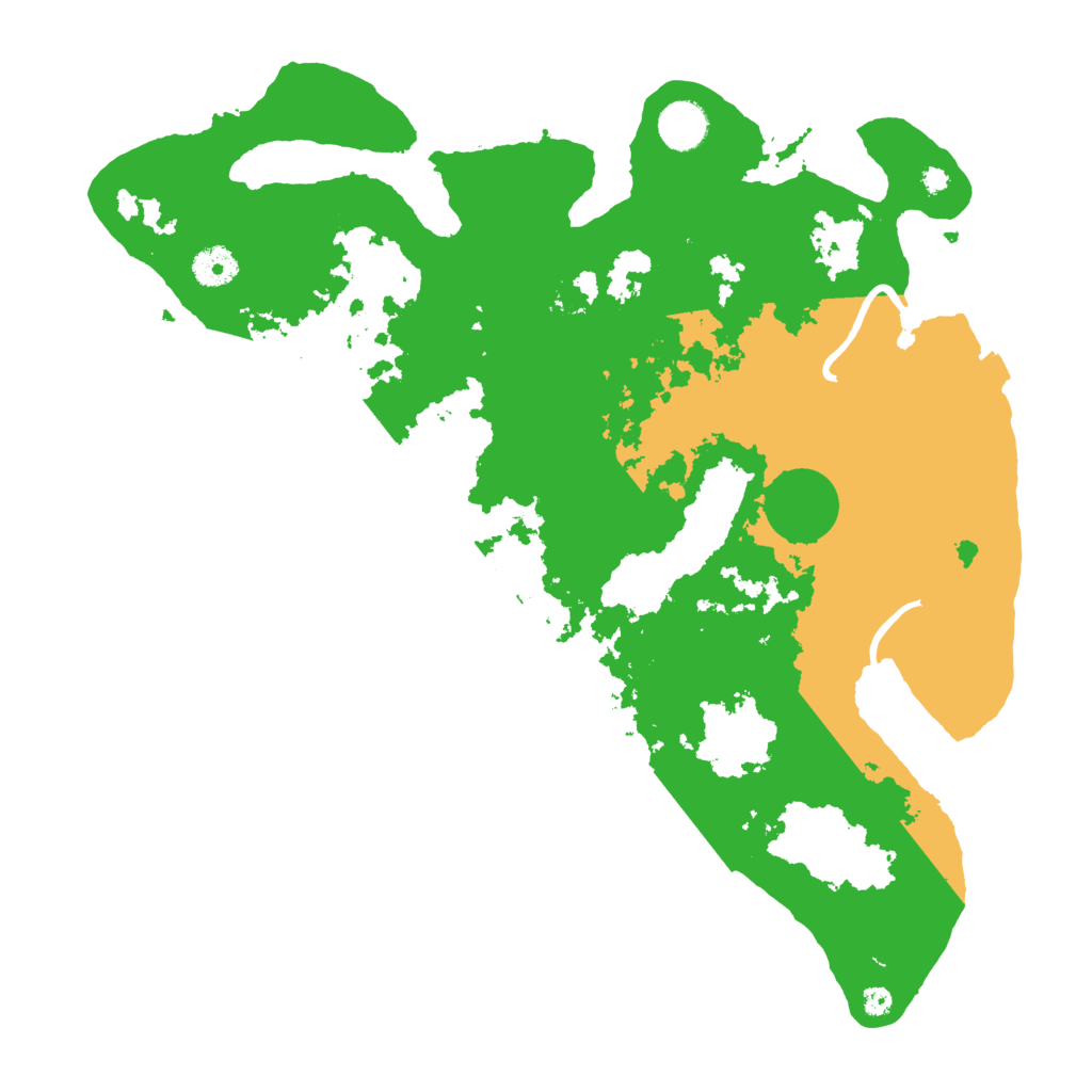 Biome Rust Map: Procedural Map, Size: 3900, Seed: 62856239