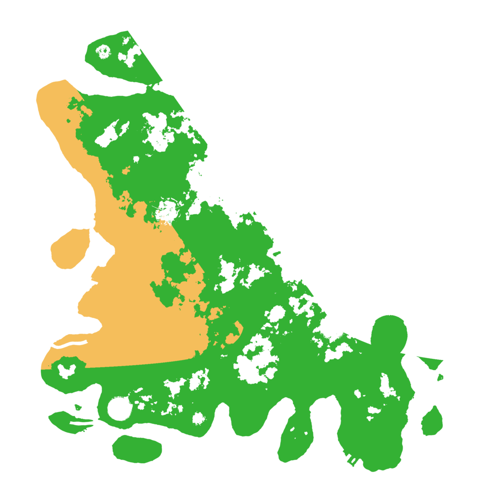 Biome Rust Map: Procedural Map, Size: 3700, Seed: 22320765