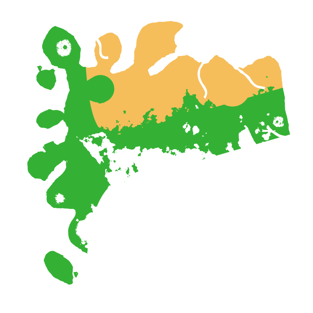 Biome Rust Map: Procedural Map, Size: 3000, Seed: 1096842038