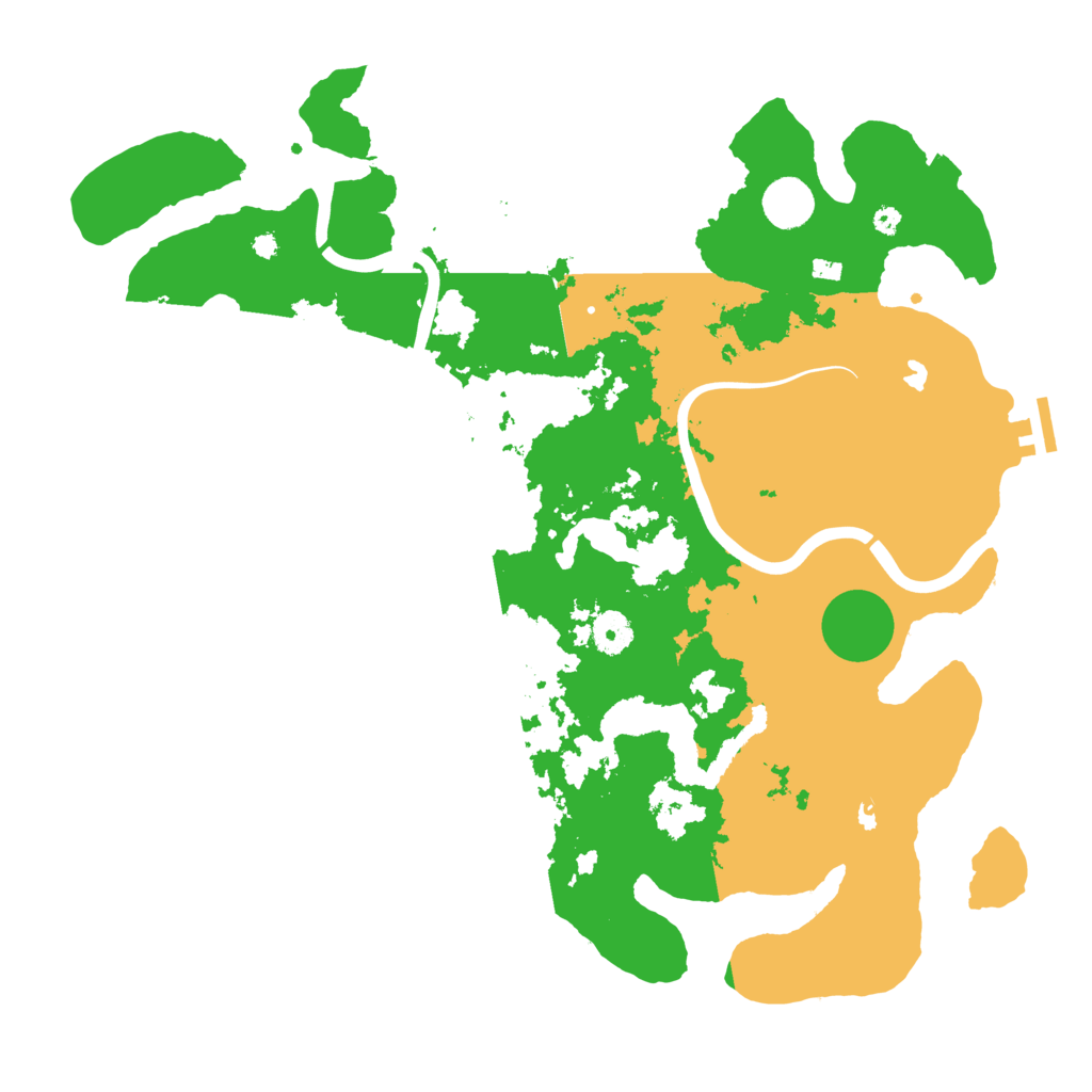 Biome Rust Map: Procedural Map, Size: 4000, Seed: 1100938689