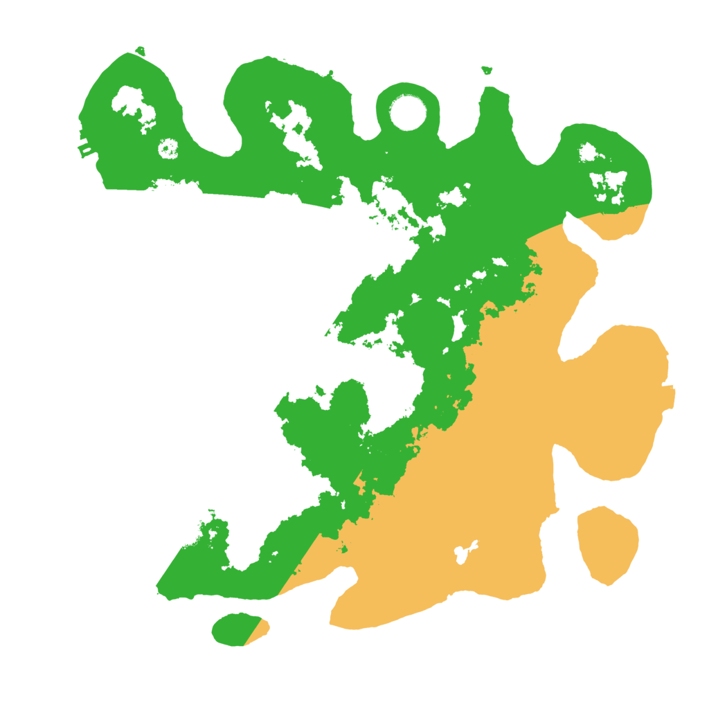 Biome Rust Map: Procedural Map, Size: 3500, Seed: 95487656