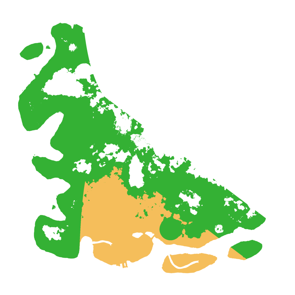 Biome Rust Map: Procedural Map, Size: 3550, Seed: 53698193